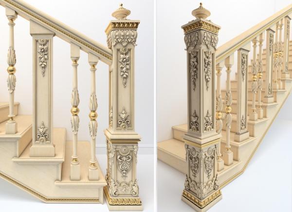 Деревянные лестницы в Щёлковском р-не,  Фряново,  МО — фото 2